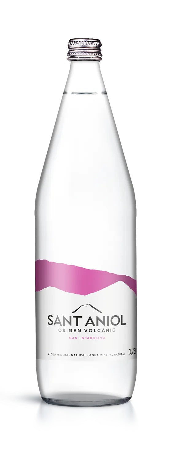 Sant Aniol Classic Sparkling Mineral Water — 750 ml Glass