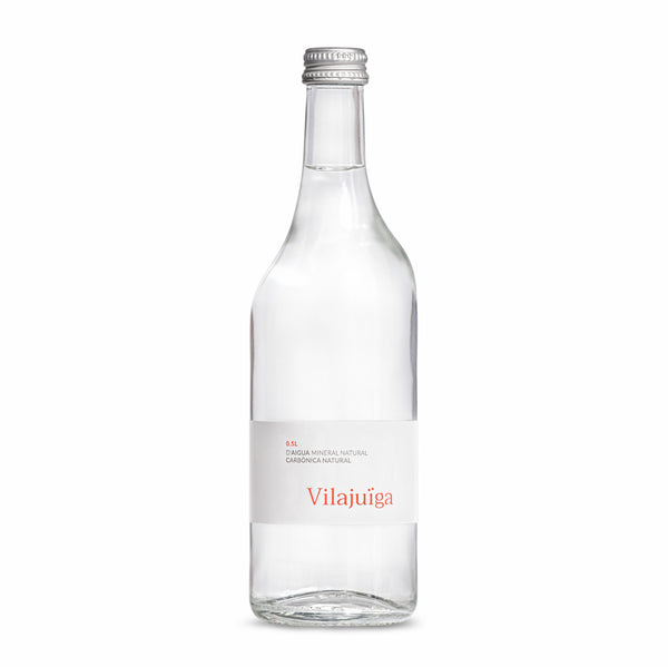 Vilajuïga Natural Sparkling Mineral Water — 500 ml Glass | Artisanal Aqua