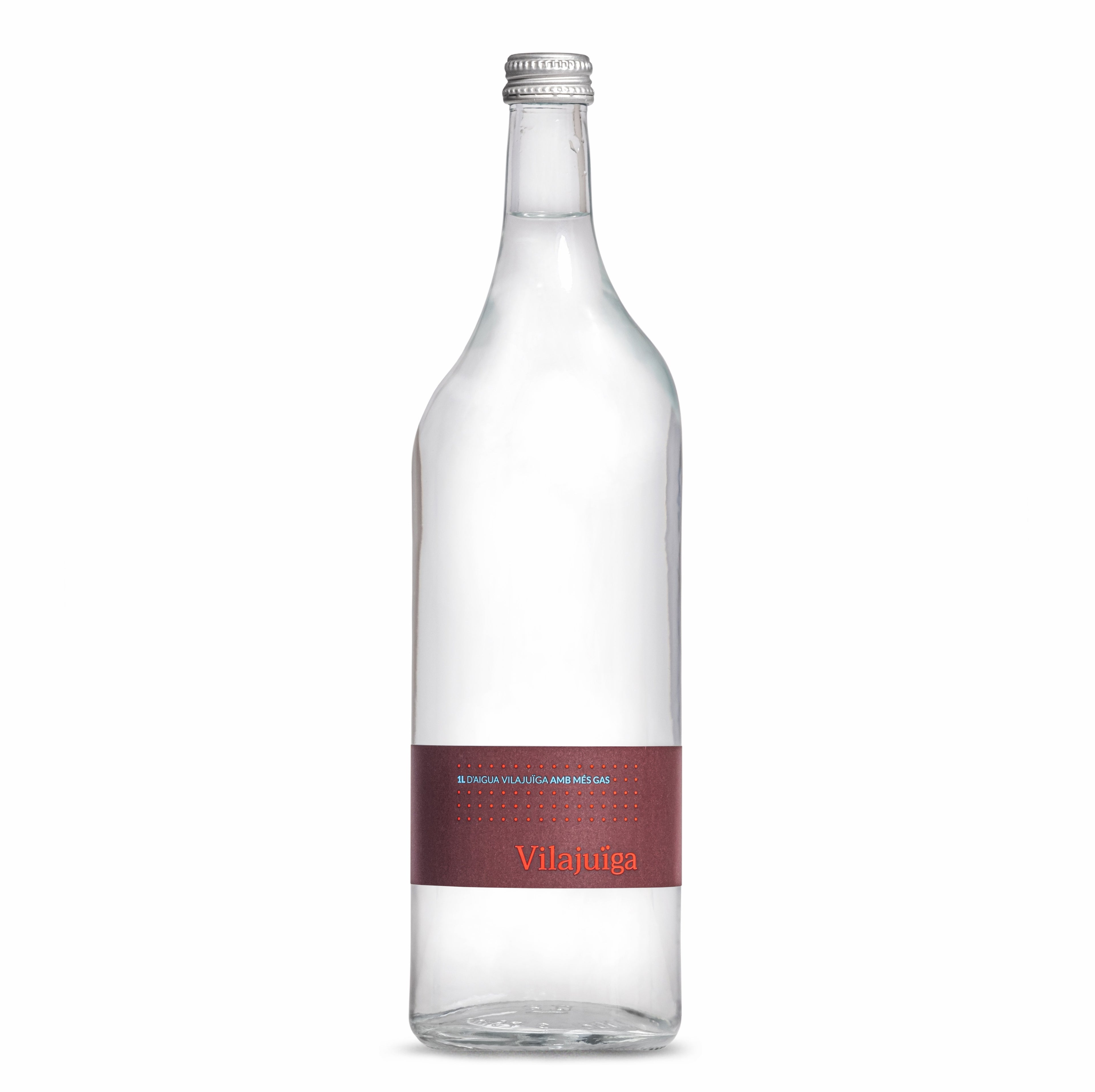 Vilajuïga Sparkling Mineral Water — 1 L Glass | Artisanal Aqua