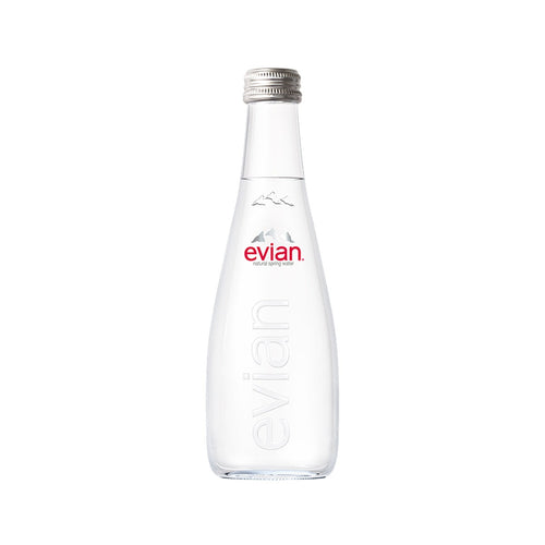 Evian Still Spring Water — 330 ml Glass | Artisanal Aqua