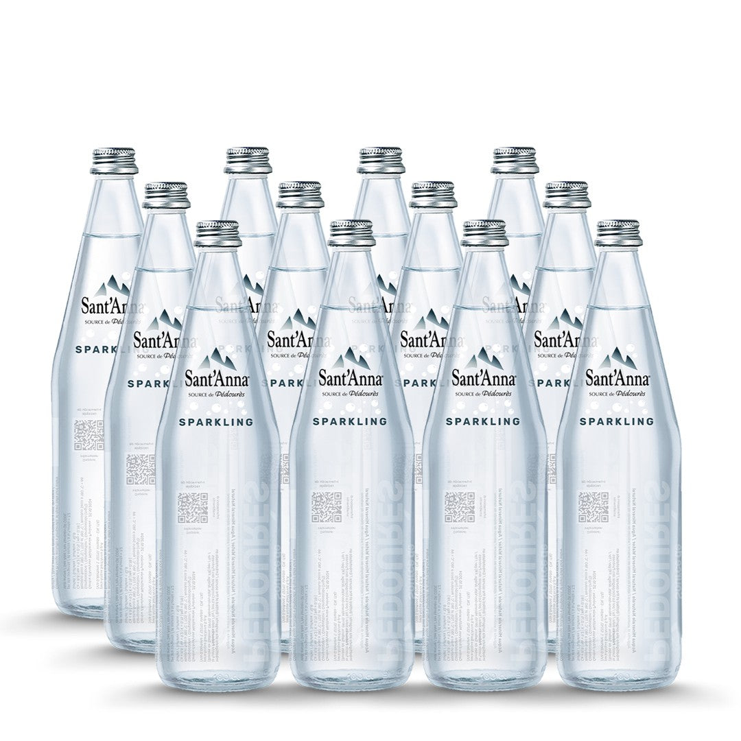Sant'Anna Sparkling Mineral Water — 750 ml Glass