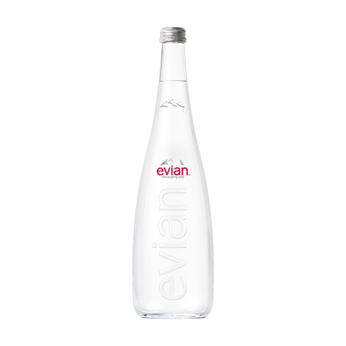 Evian Still Spring Water — 750 ml Glass | Artisanal Aqua
