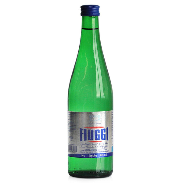 Fiuggi Sparkling Mineral Water — 1 L Glass
