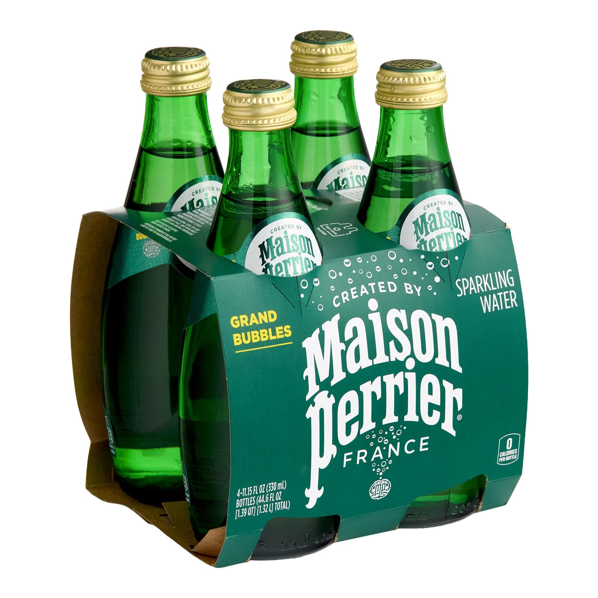 Perrier Carbonated Mineral Water — 330 ml Glass