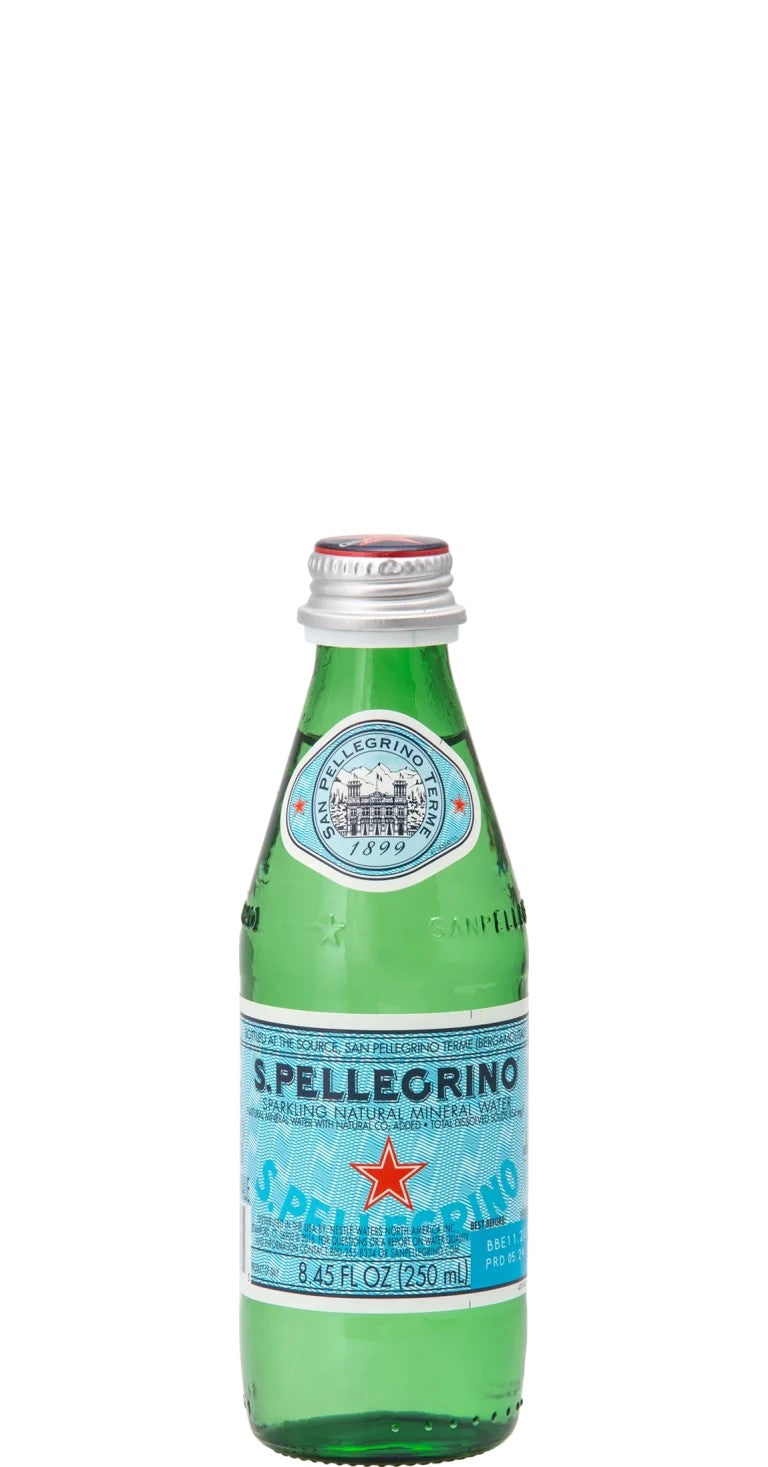 San Pellegrino Sparkling Mineral Water — 330 ml Glass