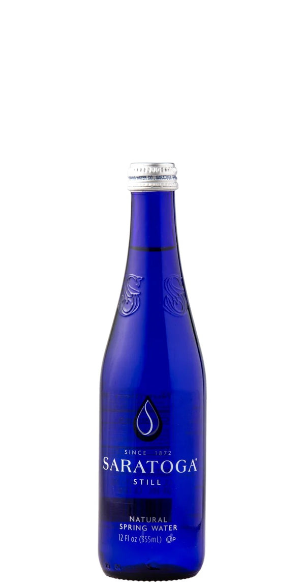 Saratoga Still Spring Water — 8 oz Glass