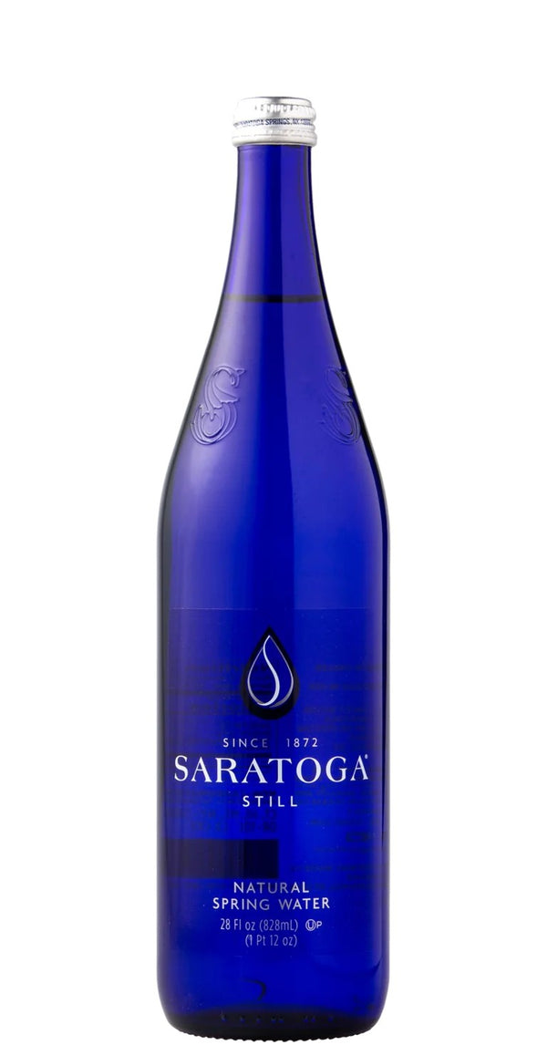 Saratoga Still Spring Water — 1 L Glass