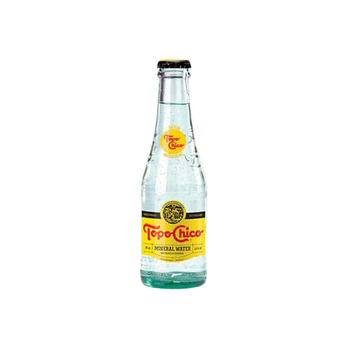 Topo Chico Sparkling Mineral Water — 6.5 oz Glass