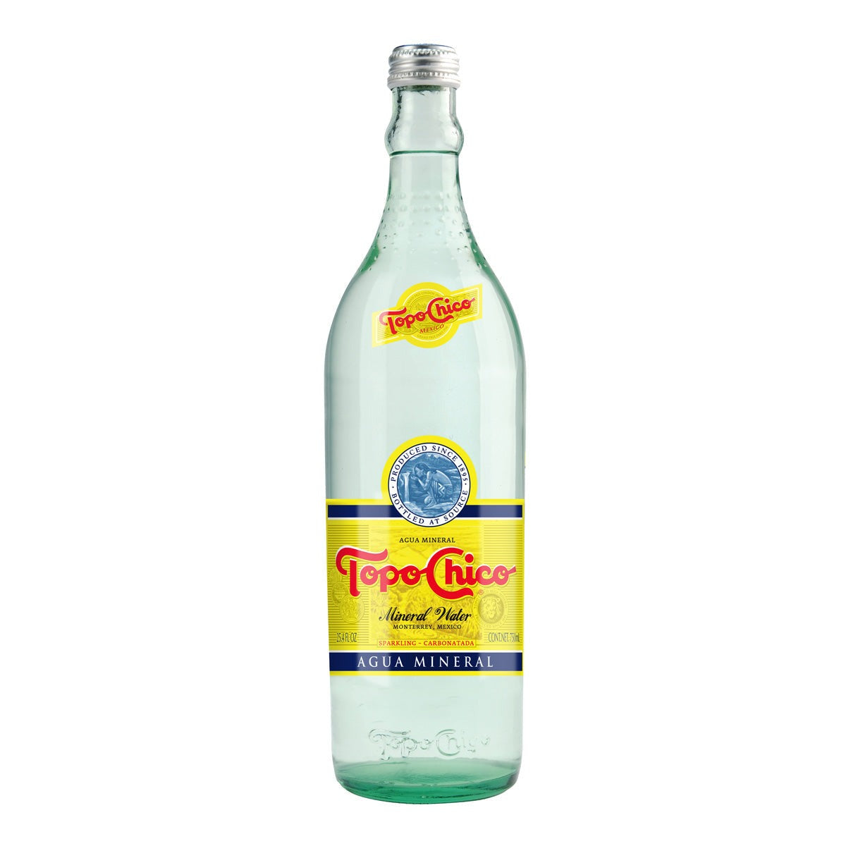 Topo Chico Sparkling Mineral Water — 750 ml Glass