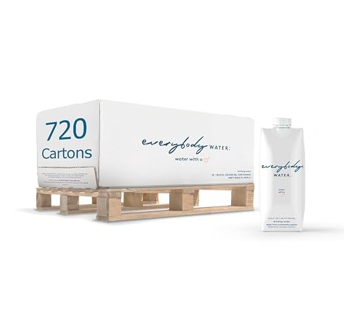 Everybody Water Boxed Spring Water Resealable 16.9 oz