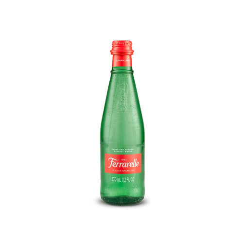 Ferrarelle Sparkling Mineral Water — 330 ml Glass