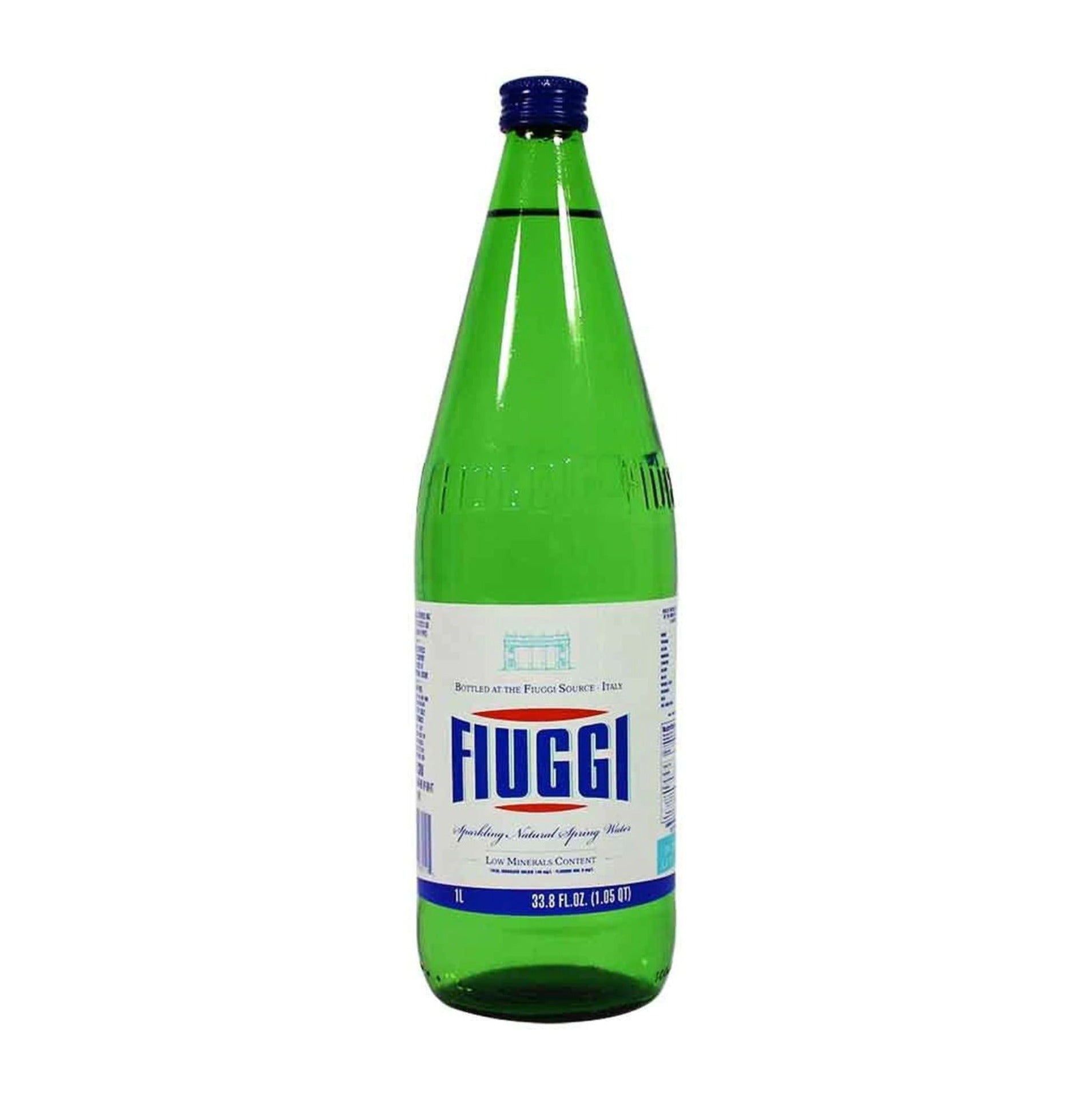 Fiuggi Sparkling Mineral Water — 750 ml Glass