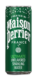 Maison Perrier Sparkling Mineral Water 330 ml — Case of 24, Can