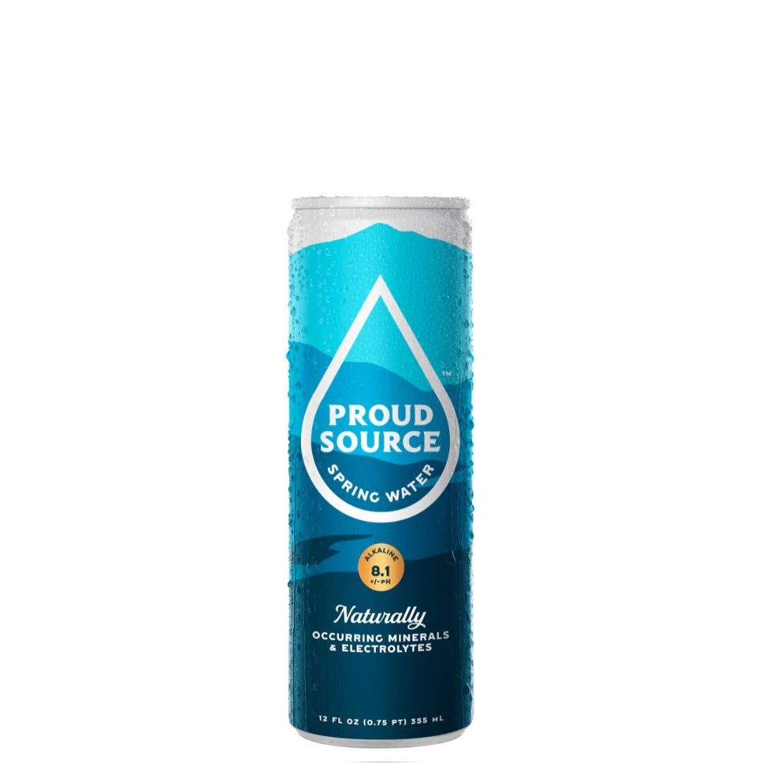 Proud Source Still Spring Water 12 oz Can