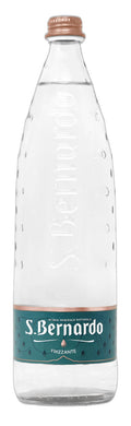 S. Bernardo Sparkling Mineral Water 1 L — Case of 12, Glass
