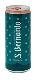 S. Bernardo Sparkling Mineral Water 330 ml — Case of 24, Can