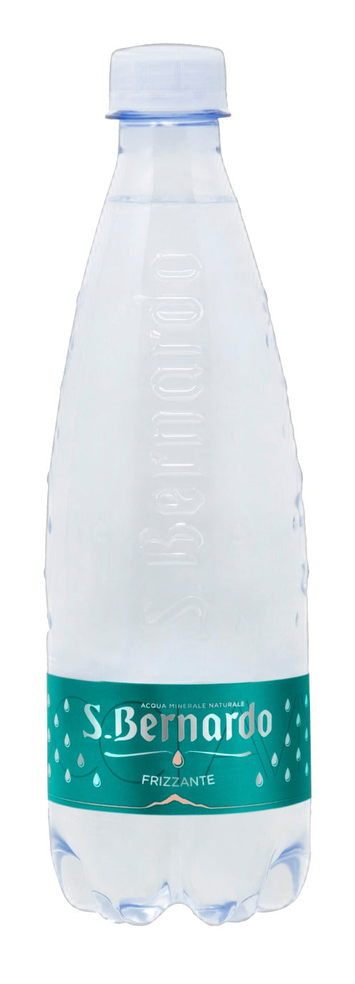 S. Bernardo Sparkling Mineral Water 500 ml — Case of 24, Plastic