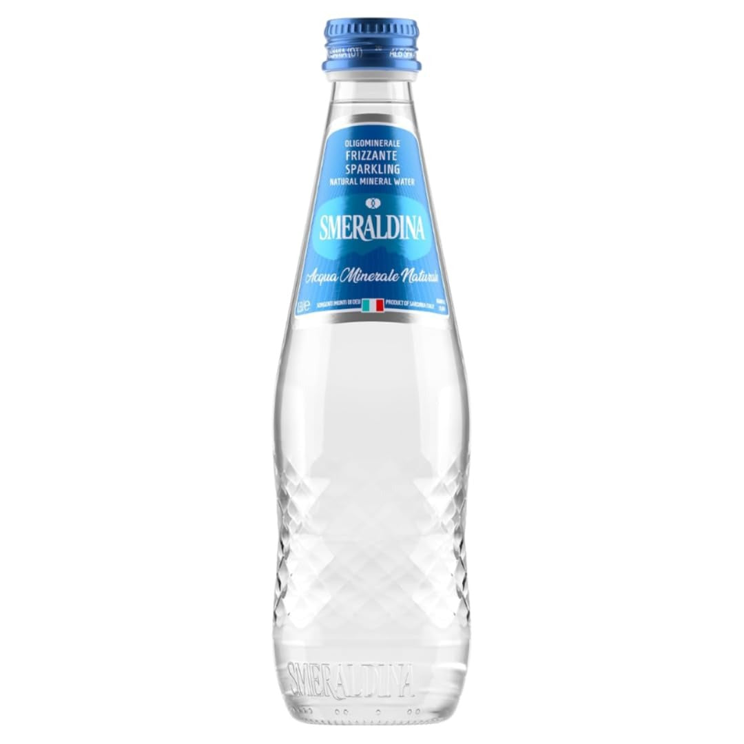 Smeraldina Sparkling Mineral Water — 330 ml Glass